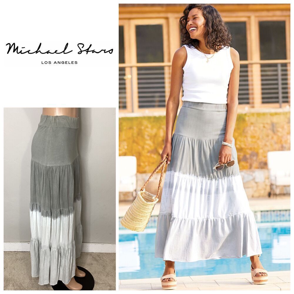 New. Michael Stars tiered skirt. $159 retail
